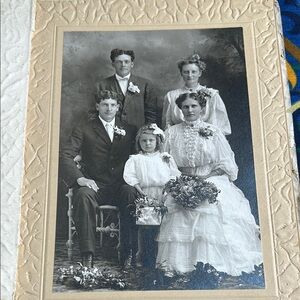 Embossed White Photo Album